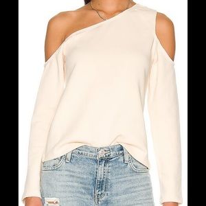 1. State Off the Shoulder Knit Top in Tapioca